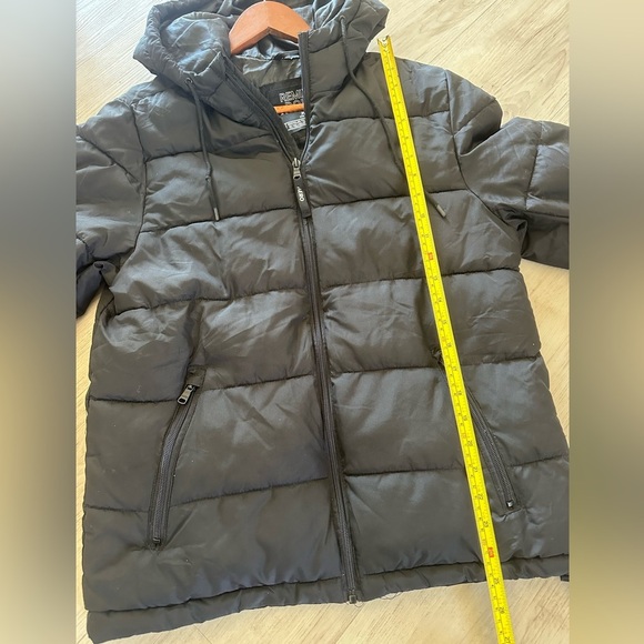 Men’s Aeropostale Black Down Puffer Jacket XS - Picture 8 of 10